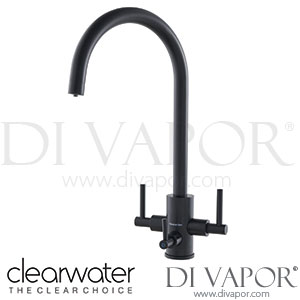Clearwater ST2MB Stella Tri Spar C Matt Black Filtered Water Kitchen Mixer Tap Spare Parts