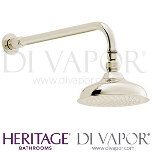 Heritage STA05 Traditional Deluxe Fixed Shower Head - Vintage Gold - Spare Parts