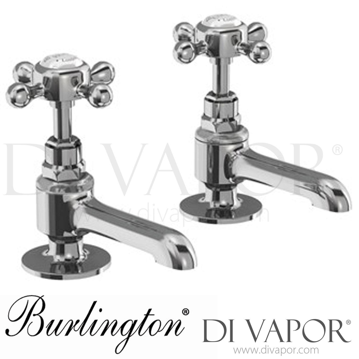 Burlington STA12-QT Stafford Long Nose Basin Pillar Taps Spare Parts