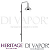 Heritage Shower Deluxe Fixed Kit Rose Spare Parts