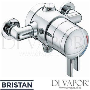 Bristan STR TS1875 EDC C Stratus Thermostatic Dual Control Exposed Shower Valve with Chrome Levers Spare Parts