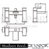 Hudson Reed Strike Bath Shower Mixer With Shower Kit Wall Bracket Dimension