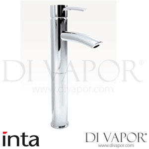 Inta SU10072CP Sulis Tall Basin Mixer Tap with Click Clack Waste Spare Parts