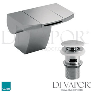 VADO SUM-100/CC-C/P Summit Mono Basin Tap Mixer with Clic-clac Waste Spare Parts