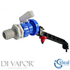 Ideal Standard SV62867 Ballvalve Side Inlet 170 Offset Extension Arm Diverter In-wall System Conceal