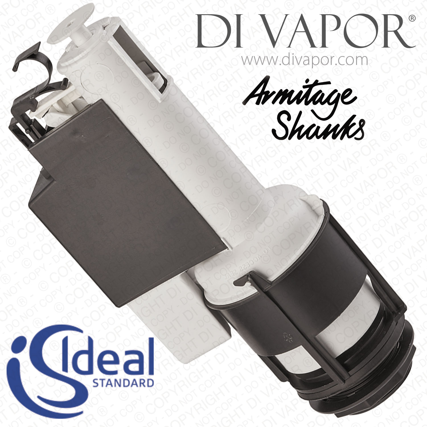 Armitage Shanks SV92867 Dual Flush Valve 180mm O/F 2