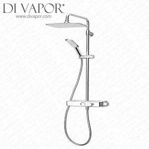 Better Bathrooms SWPBDIVCHR Triton Push Button Thermostatic Mixer Bar Shower with Square Overhead & Handset Spare Parts