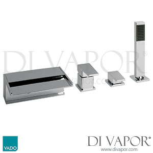 VADO SYN-132-C/P Synergie 4 Hole Bath Shower Mixer Single Lever Deck Mounted Spare Parts