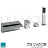 VADO Synergie 4 Hole Shower Mixer Single Lever Deck Mounted Spare Parts