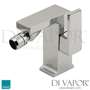 VADO SYN-210-C/P Synergie Bidet Mixer Single Lever Deck Mounted with Pop-Up Waste Spare Parts