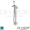 VADO Synergie Bath Shower Mixer Single Lever Floor Mounted Spare Parts
