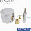 Triton Thames 83308860 Bar Flow and Diverter Control Handle Chrome