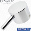 Triton 83308860 Thames Bar Flow & Diverter Control Handle - Chrome - T-83308860