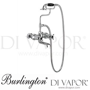 Burlington T2WB BLA Tay Thermostatic Bath Shower Mixer Wall Mounted Tap Spare Parts