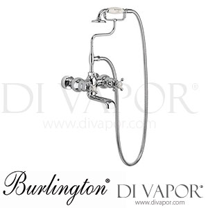 Burlington T2WB MED Tay Thermostatic Bath Shower Mixer Wall Mounted Tap Spare Parts