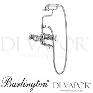 Burlington T2WB Tay Thermostatic Bath Shower Mixer Wall Mounted Tap Spare Parts