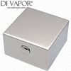 Temperature Control Used on Same Valve as Victorian Plumbing T8562-02 Thermostatic Cartridge - T8562-02VN9Y Square Compatible Spare - Chrome