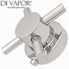 T8568-03 Thermostatic Shower Valve Temperature Handle - Chrome