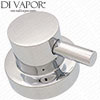 T8568-09 Shower Valve Diverter / Flow Control Handle - Chrome