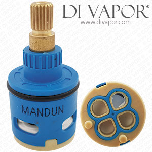 Mandun 25mm 4-Way Shower Diverter Cartridge - T89903