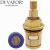 1/2" Ceramic Disc Cartridge with Threaded Flange - Anti-Clockwise Open
