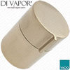 Vado TAB-1/FLOW-ALT-BRG Tablet Altitude Chrome Flow Control Handle - Brushed Gold - ALT-128B