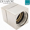 Vado Temperature Control Knob & Shroud