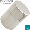 Vado Tablet Flow Control Knob & Shroud - Brushed Nickel - 40mm x 52mm - ALT-128B