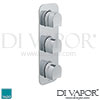 VADO Trim Kit Tablet Kovera Vertical Outlet Handle Concealed Valve Spare Parts