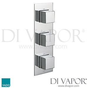 VADO Trim Kit Tablet Notion Vertical Concealed Outlet Handle Shower Spare Parts