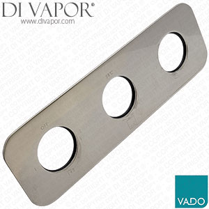 Vado TAB-1283HALT-TRM-BRN Trim Only to Suit TAB-128/3-H-ALT-C/P Brushed Nickel