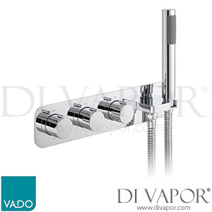 Vado TAB-128/3WO-ALT-CP Tablet iO Altitude iO Altitude 3 Outlet Thermostatic Valve Spare Parts