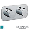 VADO Trim Kit Tablet Altitude Horizontal Concealed 1 Outlet 2 Handle Shower Valve Spare Parts