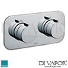 VADO Tablet Altitude Horizontal 2 Outlet 2 Handle Shower Valve Spare Parts