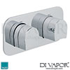 VADO TAB-148/2-H-KOV-C/P Tablet Kovera 2 Outlet 2 Handle Thermostatic Valve