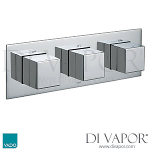 VADO TAB-148/2-H-NOT-TRIM Tablet Notion Horizontal 2 Outlet, 2 Handle Shower Valve Spare Parts