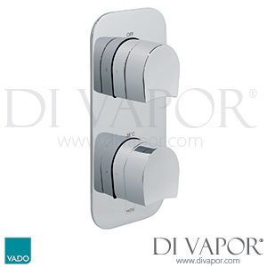 VADO TAB-148/2-KOV-C/P Tablet Kovera 2 Outlet 2 Handle Concealed Thermostatic Valve Spare Parts