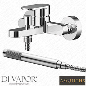 Asquiths Solitude Wall Mounted Bath Shower Mixer with Shower Kit - TAB5127 Spare Parts