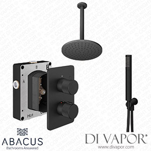 Abacus Shower Pack 4 Iso Pro Matt Black TBKT-25-2094 Spare Parts