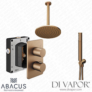 Abacus Shower Pack 4 Round Brushed Bronze TBKT-25-2864 Spare Parts
