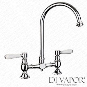 Better Bathrooms TBL1CM Rangemaster Belfast Chrome Dual Lever Bridge Kitchen Tap Spare Parts