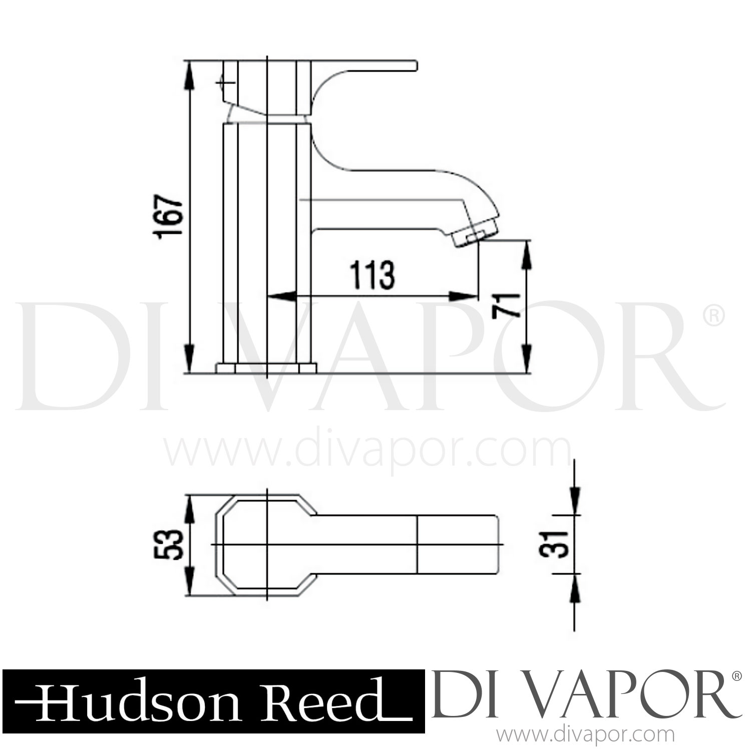 Ultra Basis Mono Basin Mixer TBS305 Spare Parts