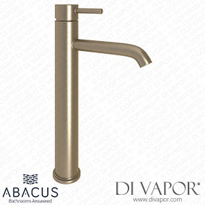 Abacus TBTS-347-1402 Iso Brushed Nickel Tall Mono Basin Mixer Tap Spare Parts