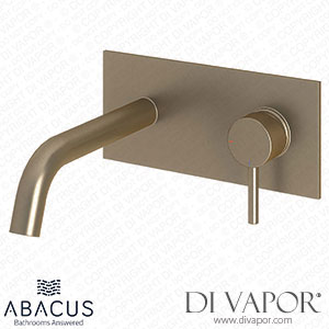 Abacus TBTS-347-1602 Iso Brushed Nickel Wall Mounted Basin Mixer Tap Spare Parts
