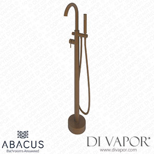 Abacus TBTS-348-3602 Iso Brushed Bronze Floor Standing Bath Shower Mixer Tap Spare Parts