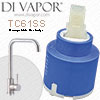 CDA TC61SS Single Lever Quad Spout Stainless Steel Tap Cartridge
