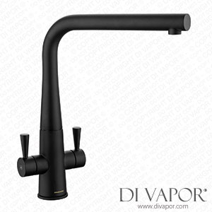 Better Bathrooms TCO1MB Rangemaster Conical Matte Black Dual Lever Kitchen Tap Spare Parts