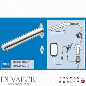 Thomas Dudley 323683 Electroflo Hygiene Tap Spare Parts