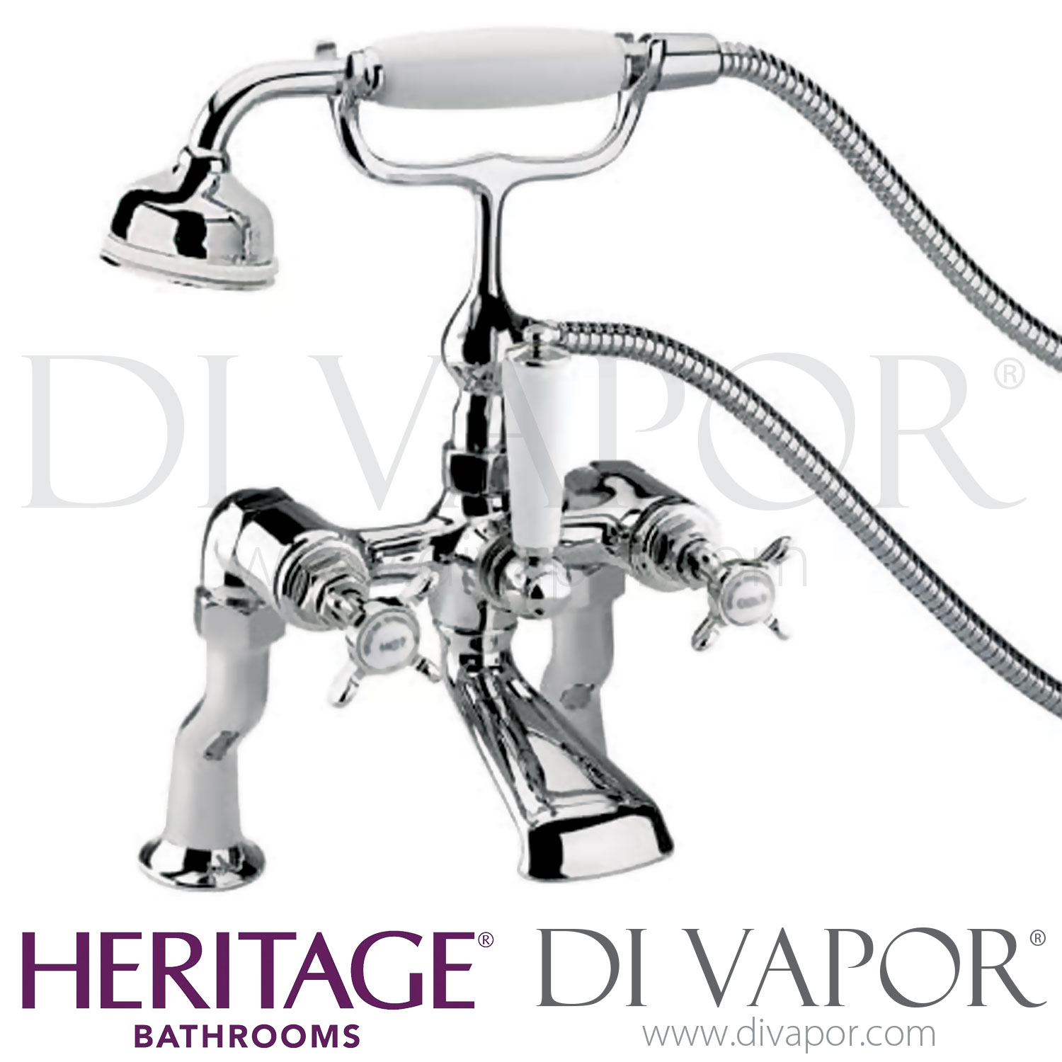Heritage TDC02 Dorchester Bath Shower Mixer Valve Spare Parts