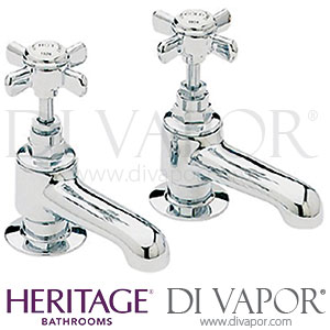 Heritage TDCC01 Dawlish Bath Pillar Taps Spare Parts